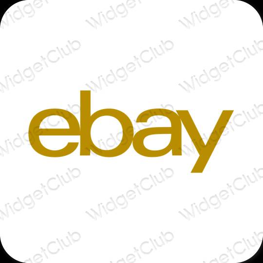 Aesthetic eBay app icons