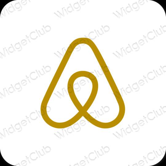 រូបតំណាងកម្មវិធី Airbnb សោភ័ណភាព