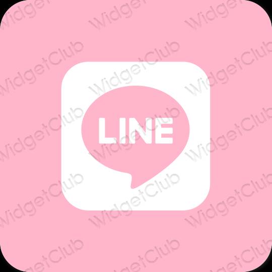 Estética LINE iconos de aplicaciones