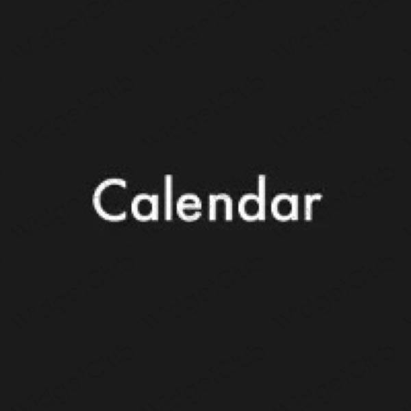 Esteettiset Calendar sovelluskuvakkeet