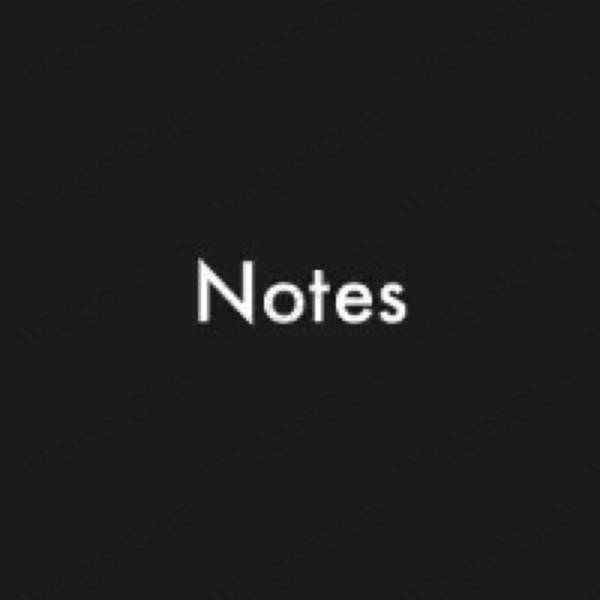 Ikon aplikasi estetika Notes