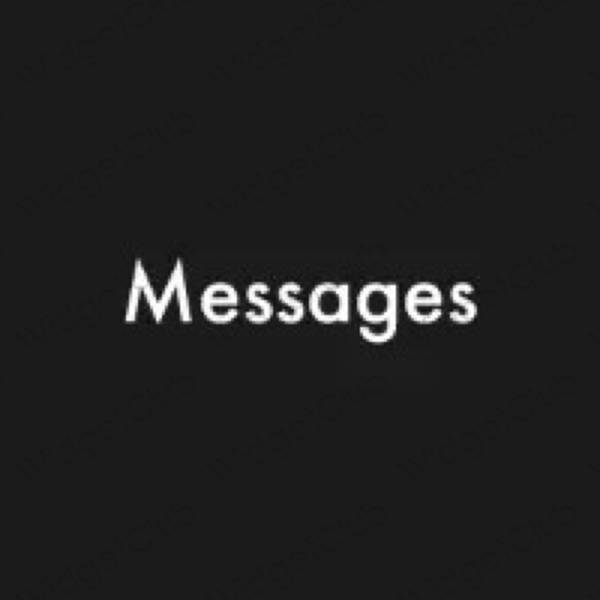 Estetinės Messages programų piktogramos