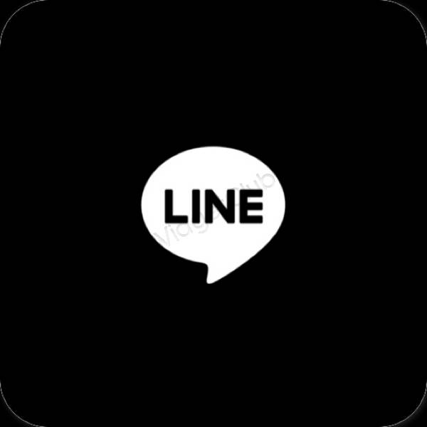 រូបតំណាងកម្មវិធី LINE សោភ័ណភាព