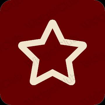 Æstetisk Brun SHEIN app ikoner