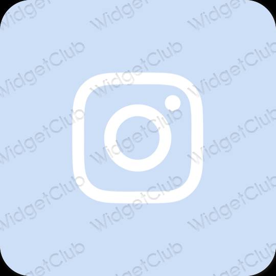 Estetik ungu Instagram ikon aplikasi