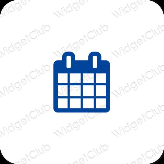 Esthetische Calendar app-pictogrammen