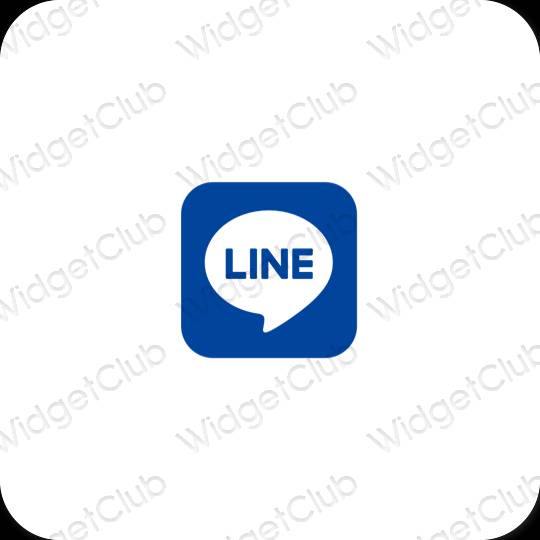 Ästhetische LINE App-Symbole