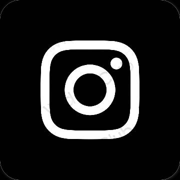 Biểu tượng ứng dụng Instagram thẩm mỹ