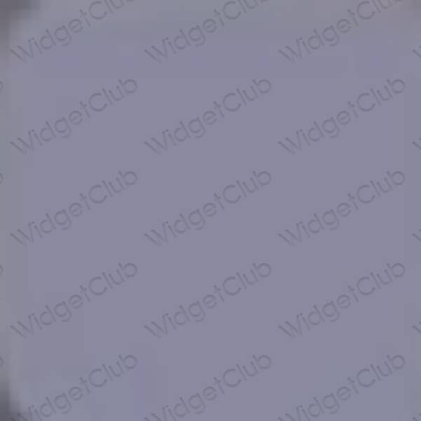 Estetisk lila Mail app ikoner