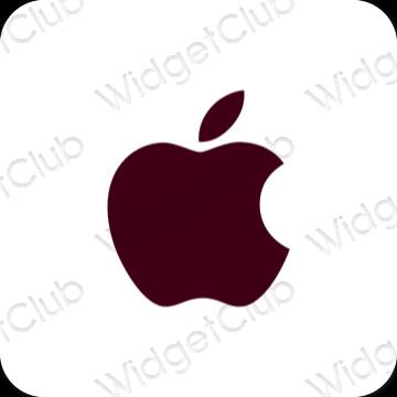 Æstetiske Apple Store app-ikoner