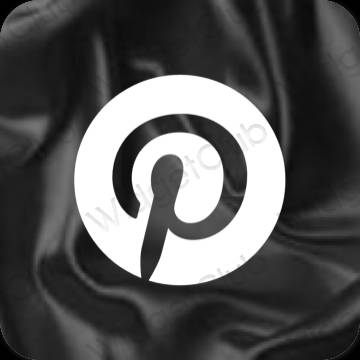 Aesthetic Pinterest app icons