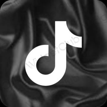 TikTok おしゃれアイコン画像素材