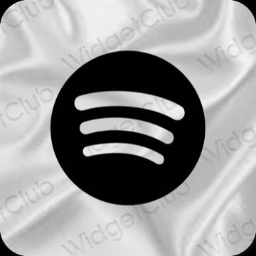 Biểu tượng ứng dụng Spotify thẩm mỹ