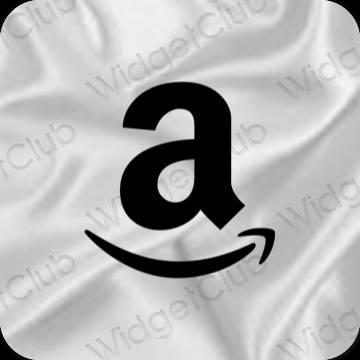 Ästhetische Amazon App-Symbole