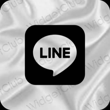 نمادهای برنامه زیباشناسی LINE