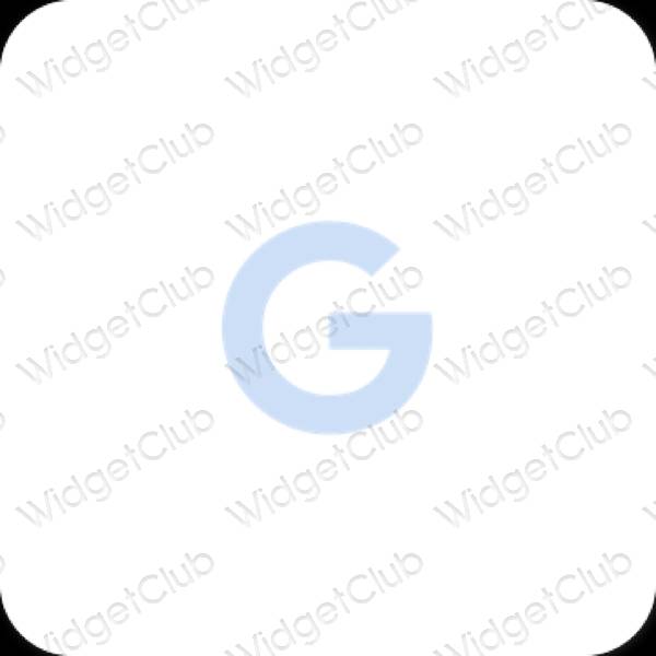 Aesthetic Google app icons