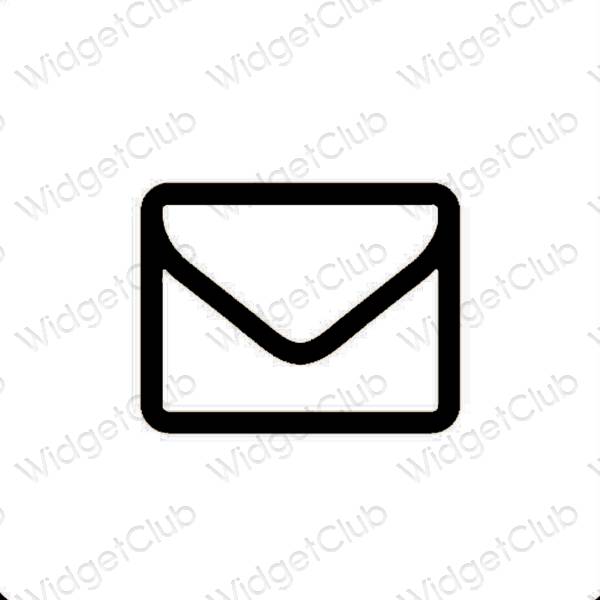 Esthetische Mail app-pictogrammen