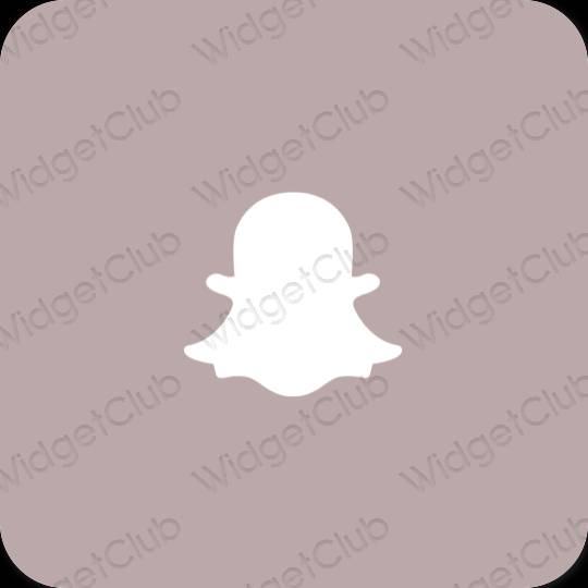 Æstetisk lyserød snapchat app ikoner