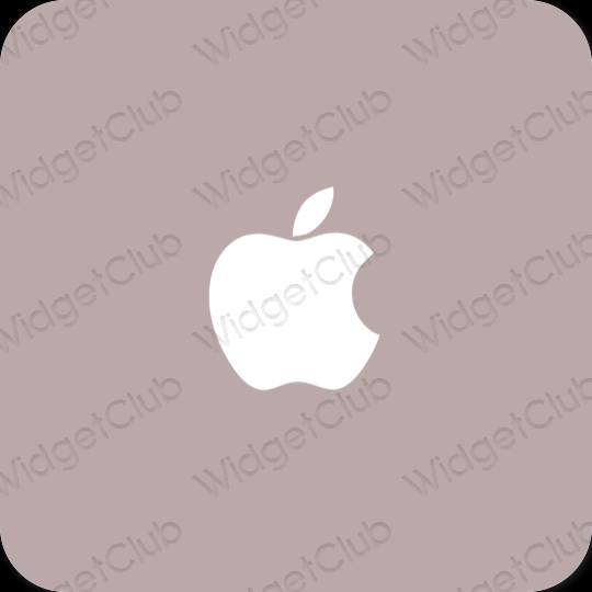 Αισθητικός ροζ Apple Store εικονίδια εφαρμογών