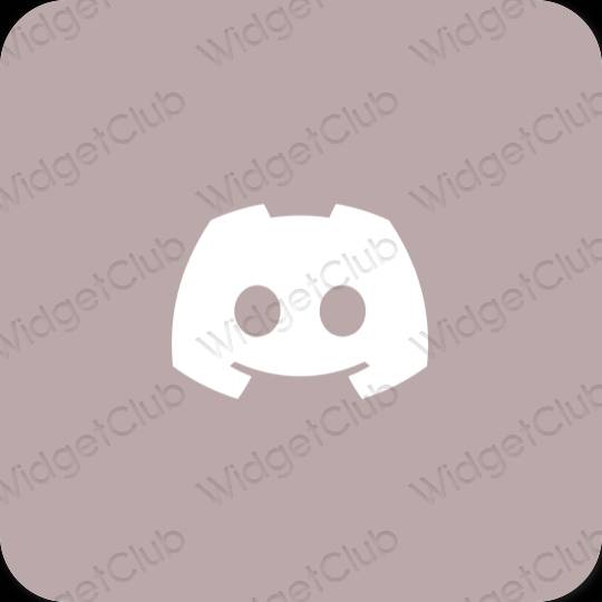 Æstetisk pastel pink discord app ikoner