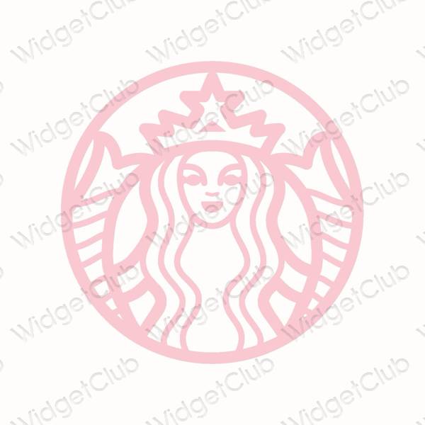 Aesthetic Starbucks app icons