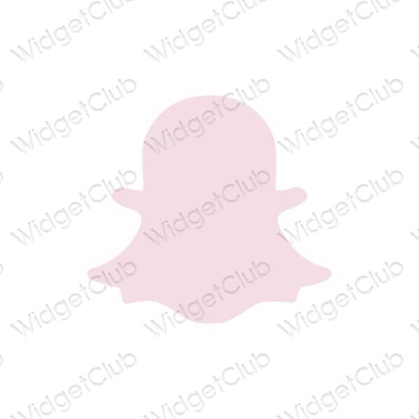 Aesthetic snapchat app icons