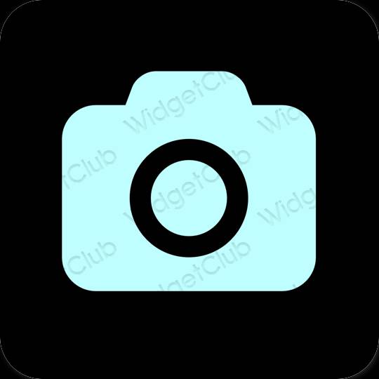 Icônes d'application Camera esthétiques