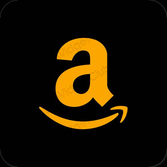 Ikon apl Amazon Estetik