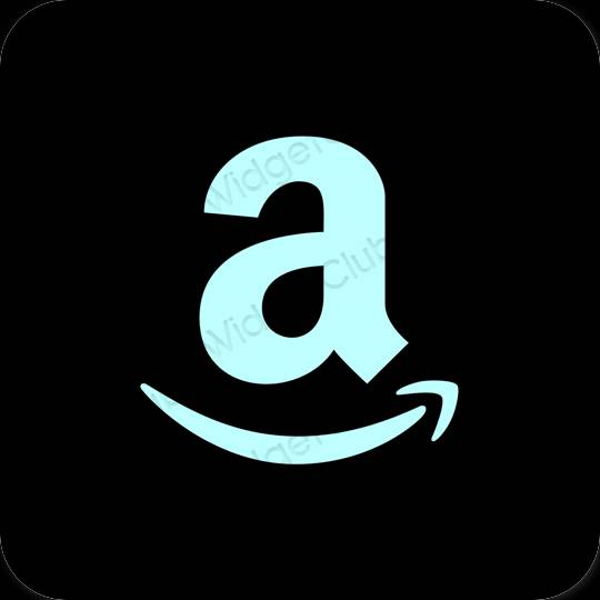 Æstetiske Amazon app-ikoner