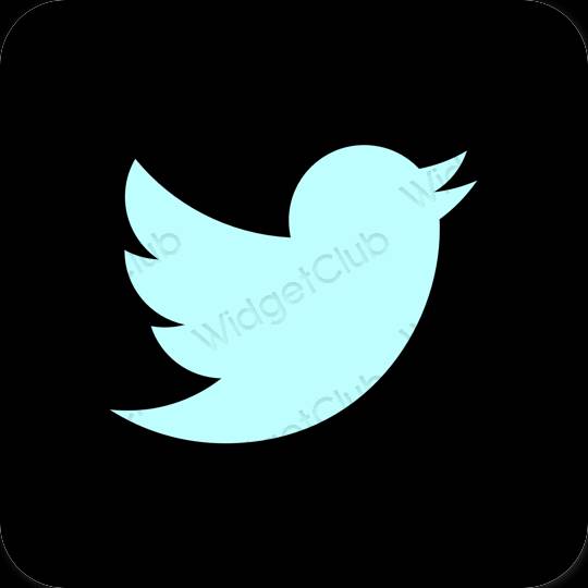 نمادهای برنامه زیباشناسی Twitter