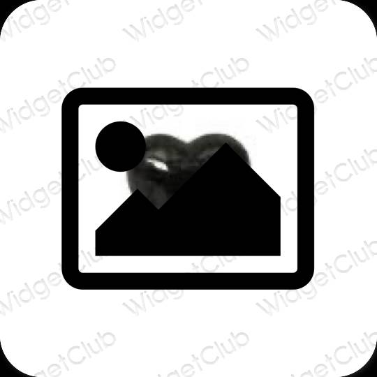 Esthetische Photos app-pictogrammen