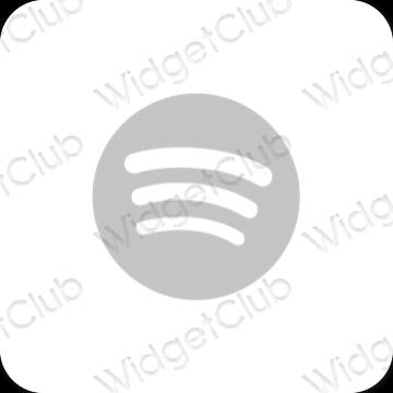 Ästhetische Spotify App-Symbole