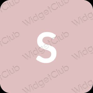 Estetsko roza SHEIN ikone aplikacij
