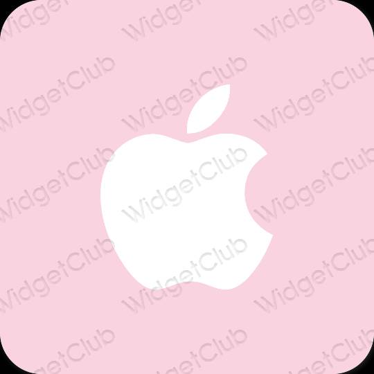 Esthetische Apple Store app-pictogrammen