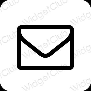 Esthetische Mail app-pictogrammen