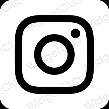 Æstetiske Instagram app-ikoner