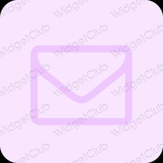 نمادهای برنامه زیباشناسی Mail