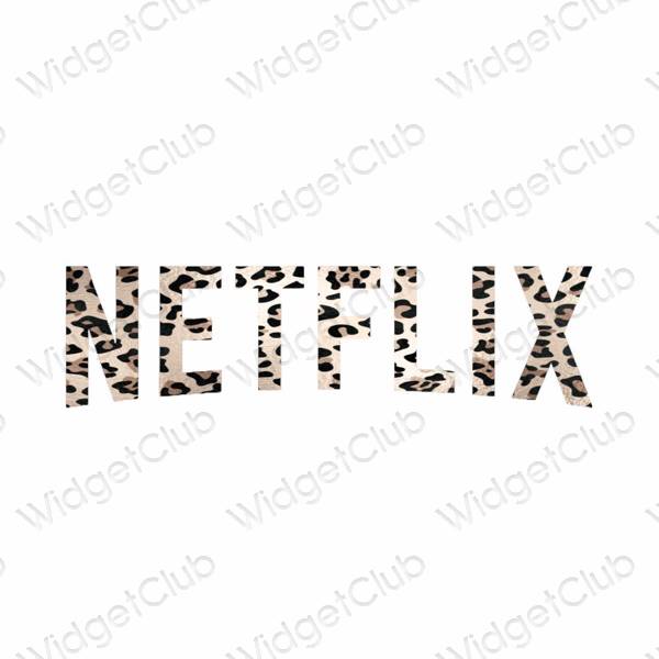 Estetske Netflix ikone aplikacija