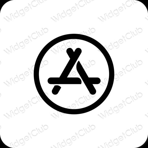 Estética AppStore ícones de aplicativos