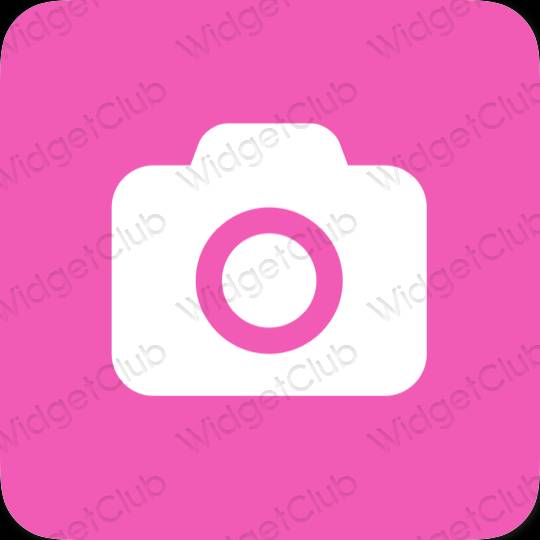 សោភ័ណ ពណ៌ស្វាយ Camera រូបតំណាងកម្មវិធី