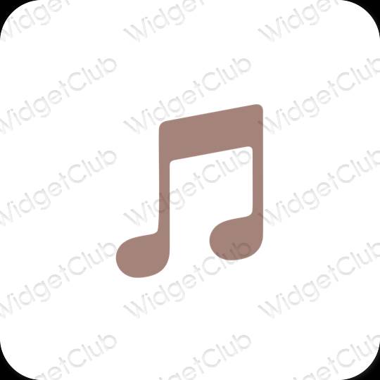 Biểu tượng ứng dụng Apple Music thẩm mỹ