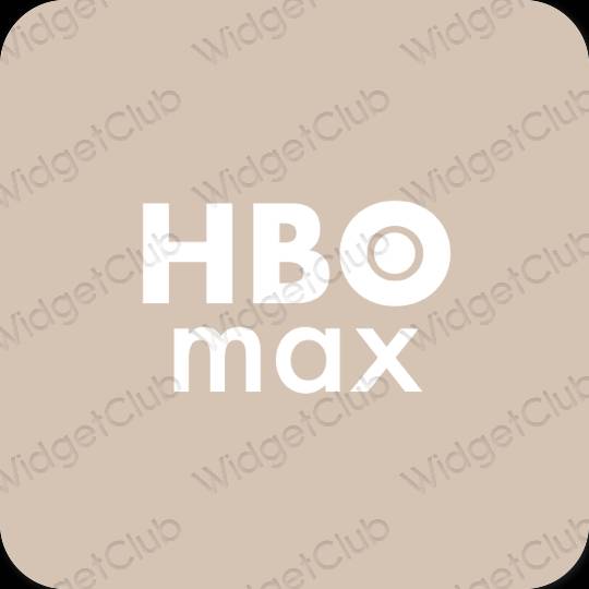 Esthetische HBO MAX app-pictogrammen
