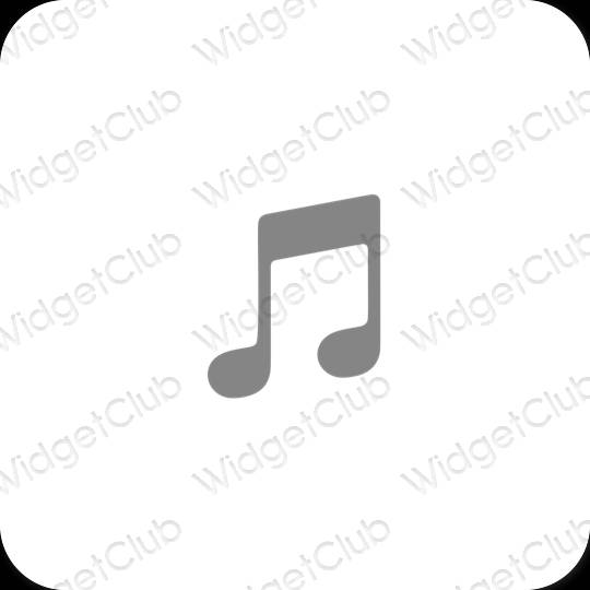 Ästhetische Apple Music App-Symbole