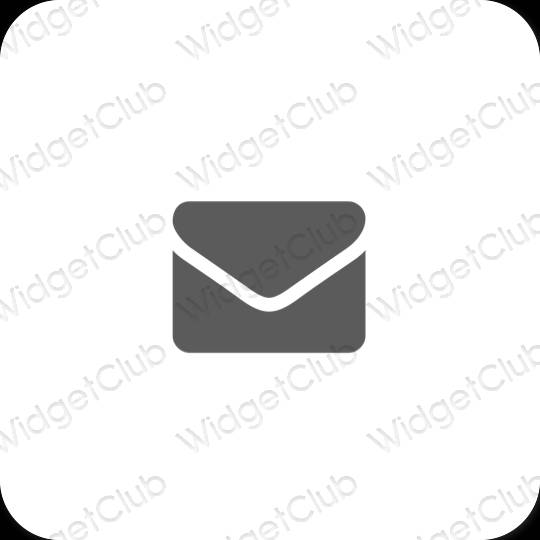 Icônes d'application Mail esthétiques