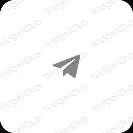 Estética Telegram iconos de aplicaciones