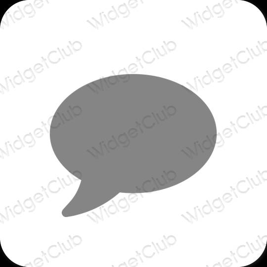 جمالية Messages أيقونات التطبيقات