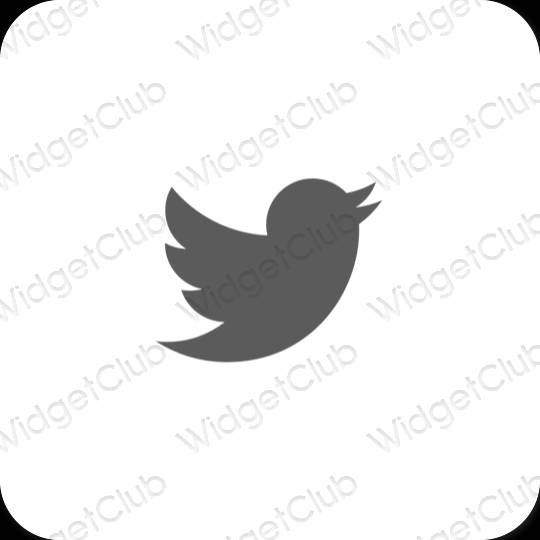 Aesthetic Twitter app icons