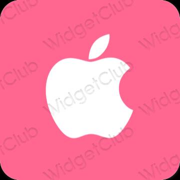 Estetic Violet Apple Store pictogramele aplicației
