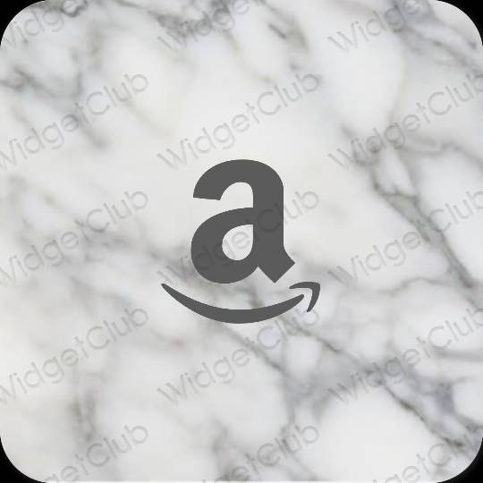 Esthetische Amazon app-pictogrammen