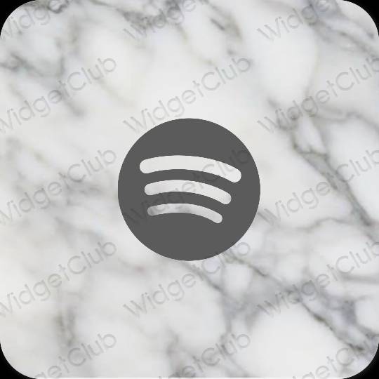 Estética Spotify iconos de aplicaciones